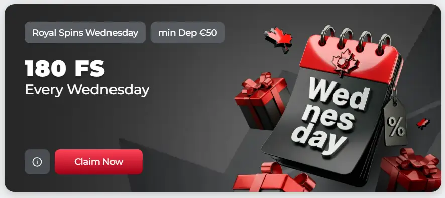 Kingpari Casino Royal Spins Wednesday